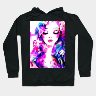 Graphic Pop Art Female Hoodie